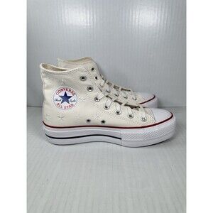Converse CTAS Lift Hi Women’s Sneakers Vintage White Stars Size 8.5 A15538C NEW